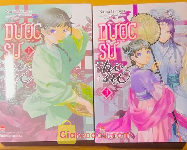 Giảm giá [Mã giảm 10%] Dược sư tự sự (Light-novel). Kim gói hàng chu đáo và giao hàng nhanh lắm ạ, sách đẹp, ko bị ảnh. 