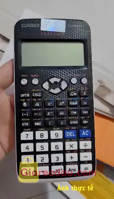 Giảm giá Máy tính Casio FX 570vnx Đen , Độ Chính Xác Cao , Giá Rẻ. Máy tính mới 100%. Giá ngon bổ rẻ. Tem mác và thẻ bảo hành đầy. 