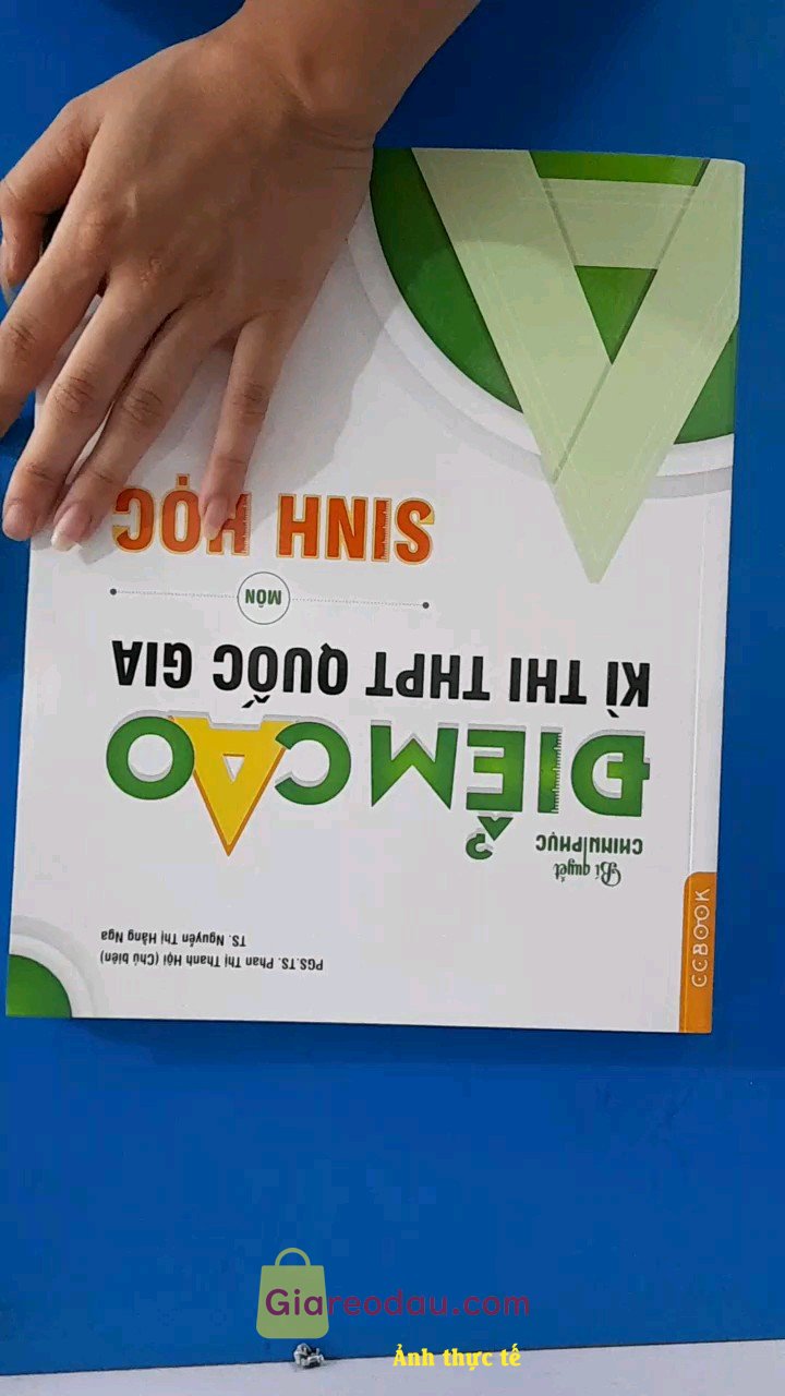 Giảm giá [Mã giảm 50%] Sách bí quyết chinh phục điểm cao kì thi THPT Quốc gia môn Sinh học. sách của đh hà nội biết tốt r thấy bảo hayy lắm nên mua về xem. 