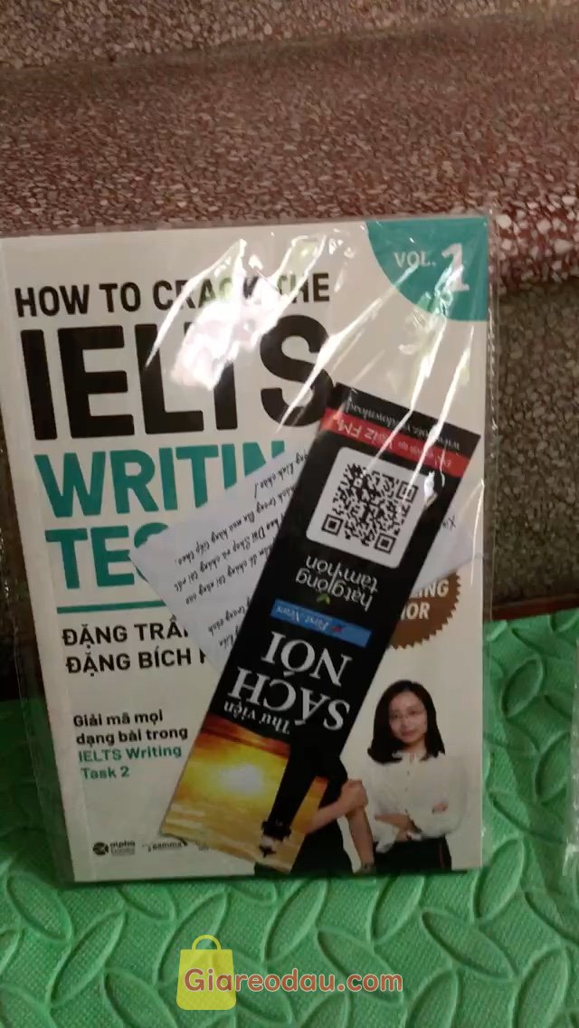 Giảm giá [Mã giảm 25%] Sách How to crack the IELTS Writing test Vol.1 - AlphaBooks. Hàng đóng gói rất cẩn thận. Giao hàng nhanh, chuyên nghiệp. Đã mua. 