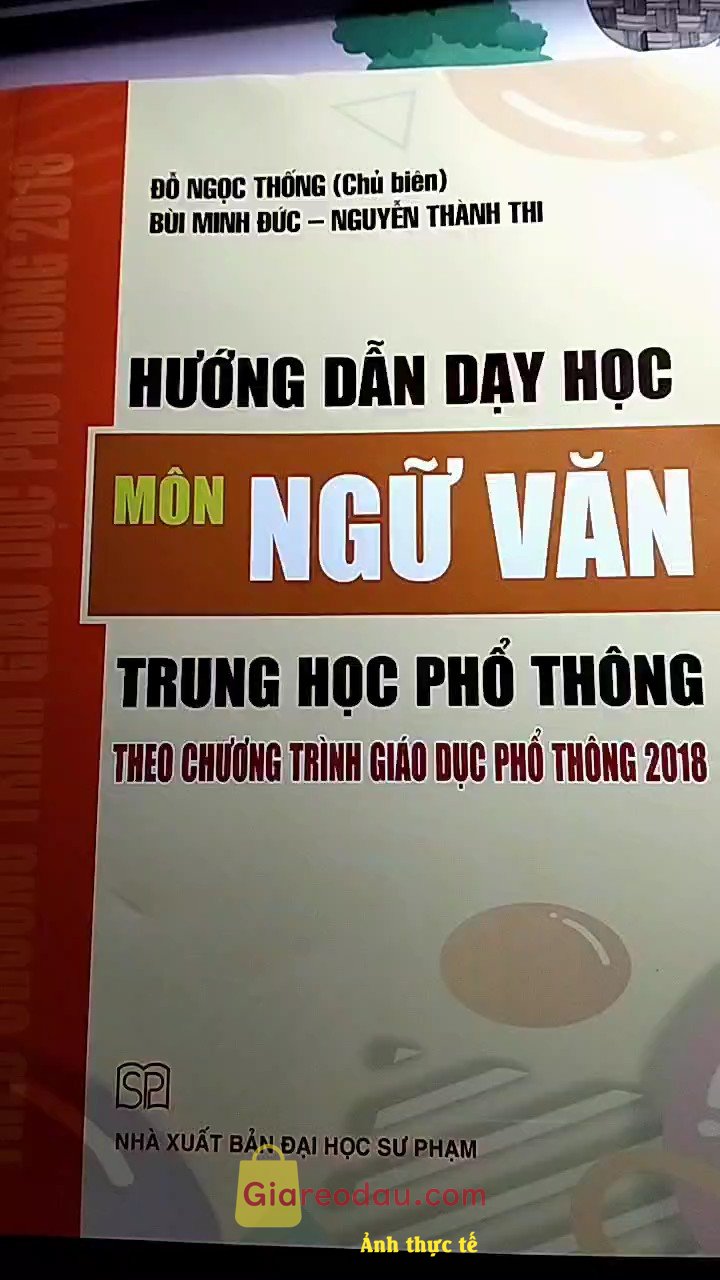 Giảm giá [Mã giảm 3%] Sách Hướng dẫn dạy học môn Ngữ văn THPT. . 