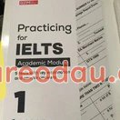 Giảm giá [Mã giảm 5%] Sách Practicing for IELTS Vol 1 - Tuyển tập đề thi IELTS kèm lời giải chi tiết. sách dày và đẹp hơn mình tưởng tượng. trong sách những phần đáp. 