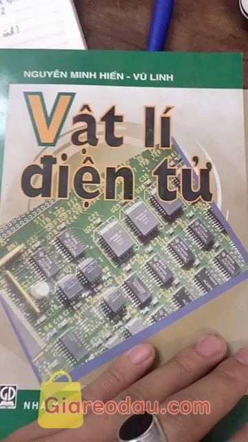 Giảm giá Sách Vật Lí Điện Tử. Giao hàng nhanh, đóng gói kĩ. Sách cầm trên tay rất thích. Nói chung. 