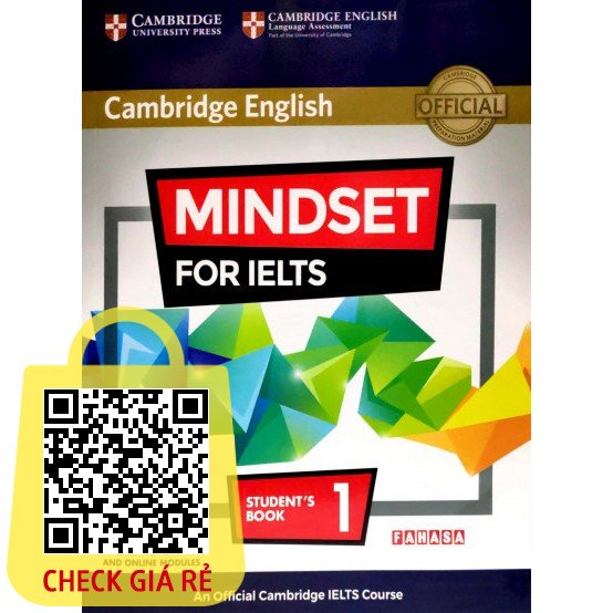 Mindset for IELTS in màu đẹp