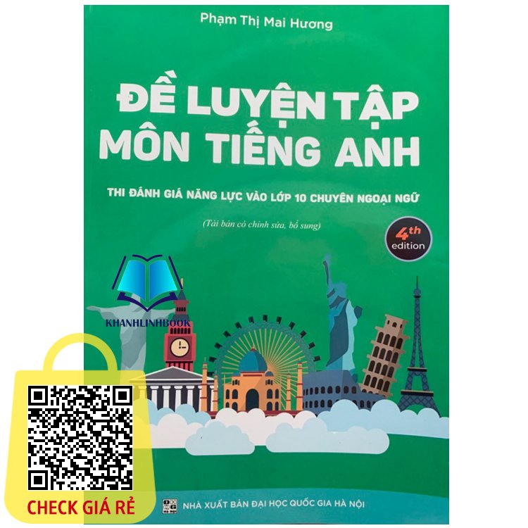 Sach De luyen tap mon tieng anh danh gia nang luc thi vao lop 10