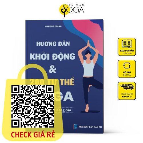 Sach Huong dan khoi dong va 200 tu the Yoga tu co ban den nang cao