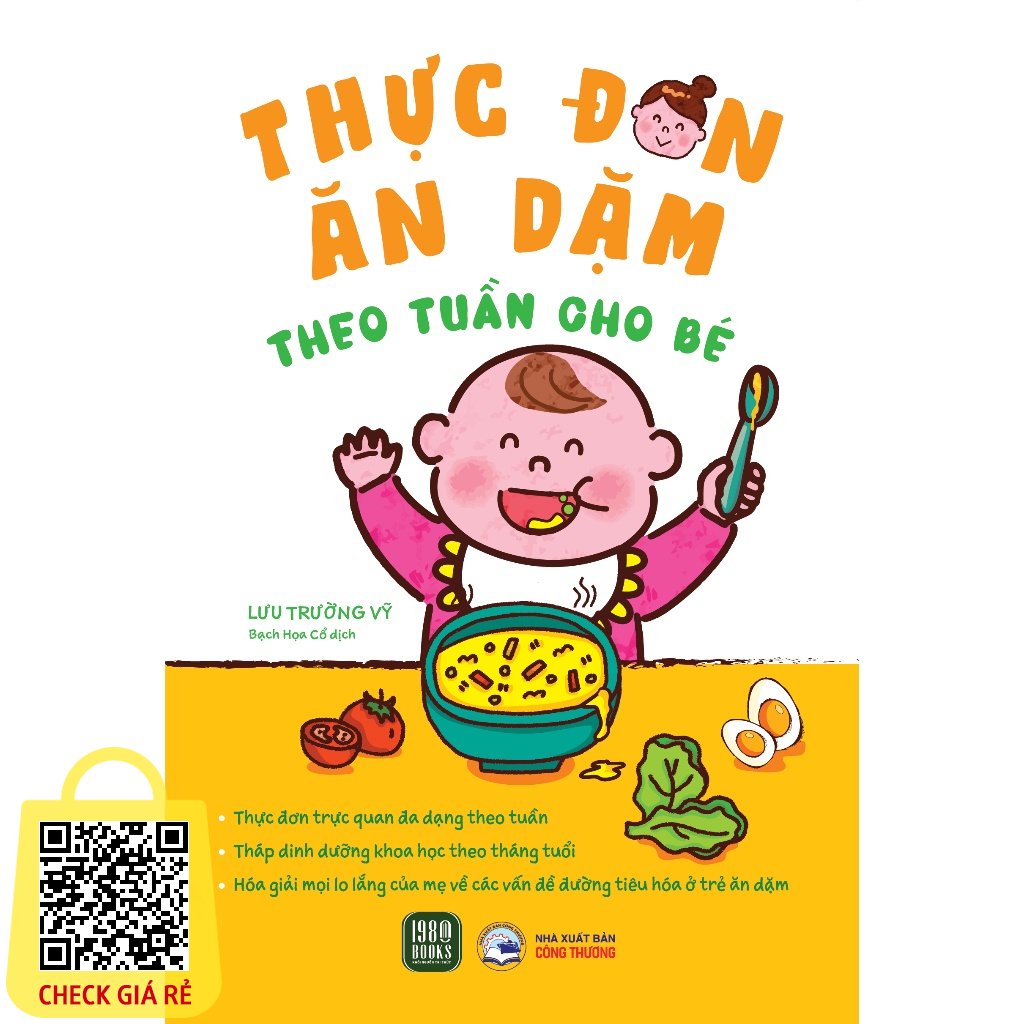 Sách Thực Đơn Ăn Dặm Theo Tuần Cho Bé