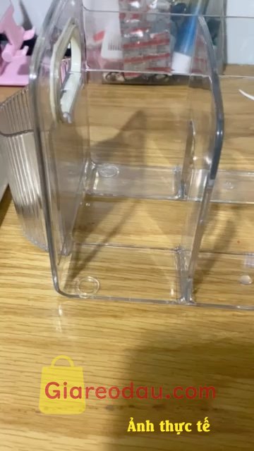 Giảm giá [Mã giảm 50%] Bàn Làm Việc Sách Giá Để Đồ Bàn Acrylic Trong Suốt Hộp Bảo Quản Bút Giá Sách Văn Phòng Tài Liệu Sách Học Sinh Giá Đựng. Nhựa cứng cáp ,sản phẩm như hình ảnh và chắc chắn .Đóng gói. 