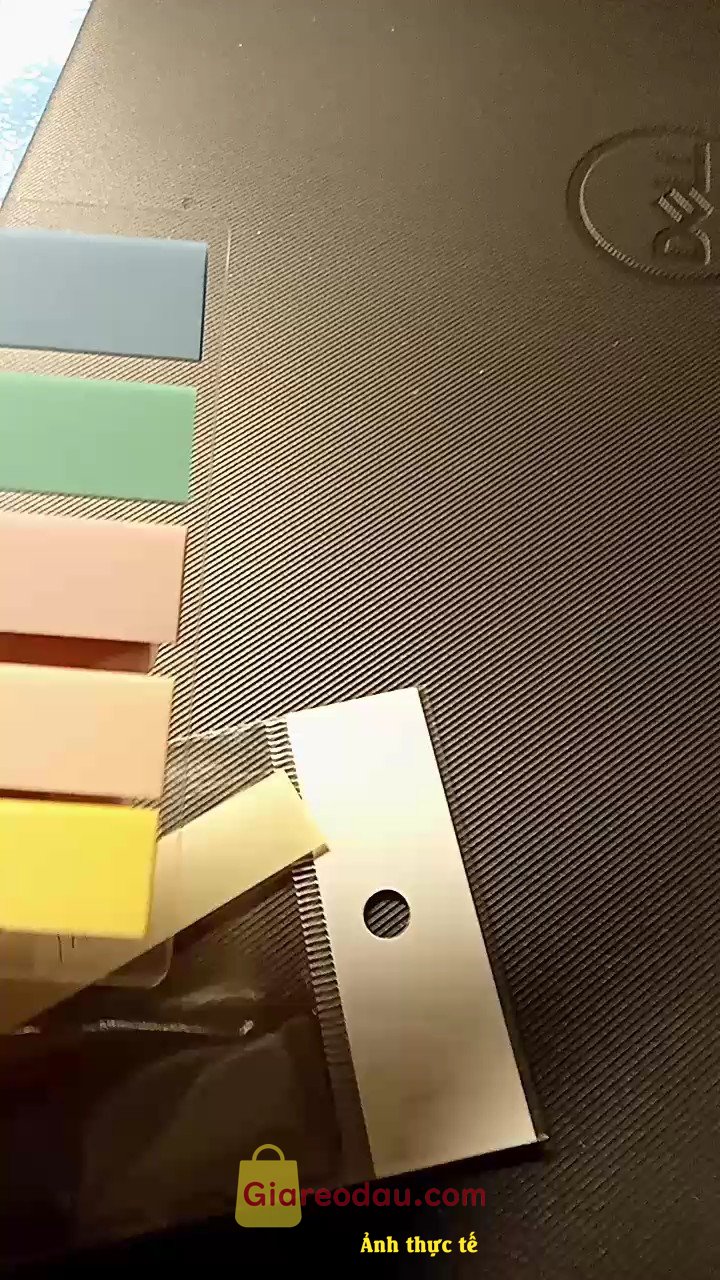 Giảm giá [Mã giảm 46%] Bộ 100 Giấy Ghi Chú Đánh Dấu Sách Nhiều Màu Tiện Lợi Cho Trường Học/Văn Phòng. Đóng gói cẩn thận. Giao hàng nhanh. Sản phẩm rất đẹp và ưng ý.. 