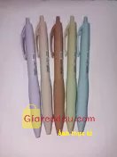 Giảm giá [Mã giảm 47%] Bút bi bấm văn phòng mực đen ngòi 0.5mm Deli viết nét đều trơn tru cho học sinh có đệm tay cao su màu pastel. Hàng giao nhanh, bút viết êm, mượt, màu sắc đẹp, giá rẻ nma tiếc. 