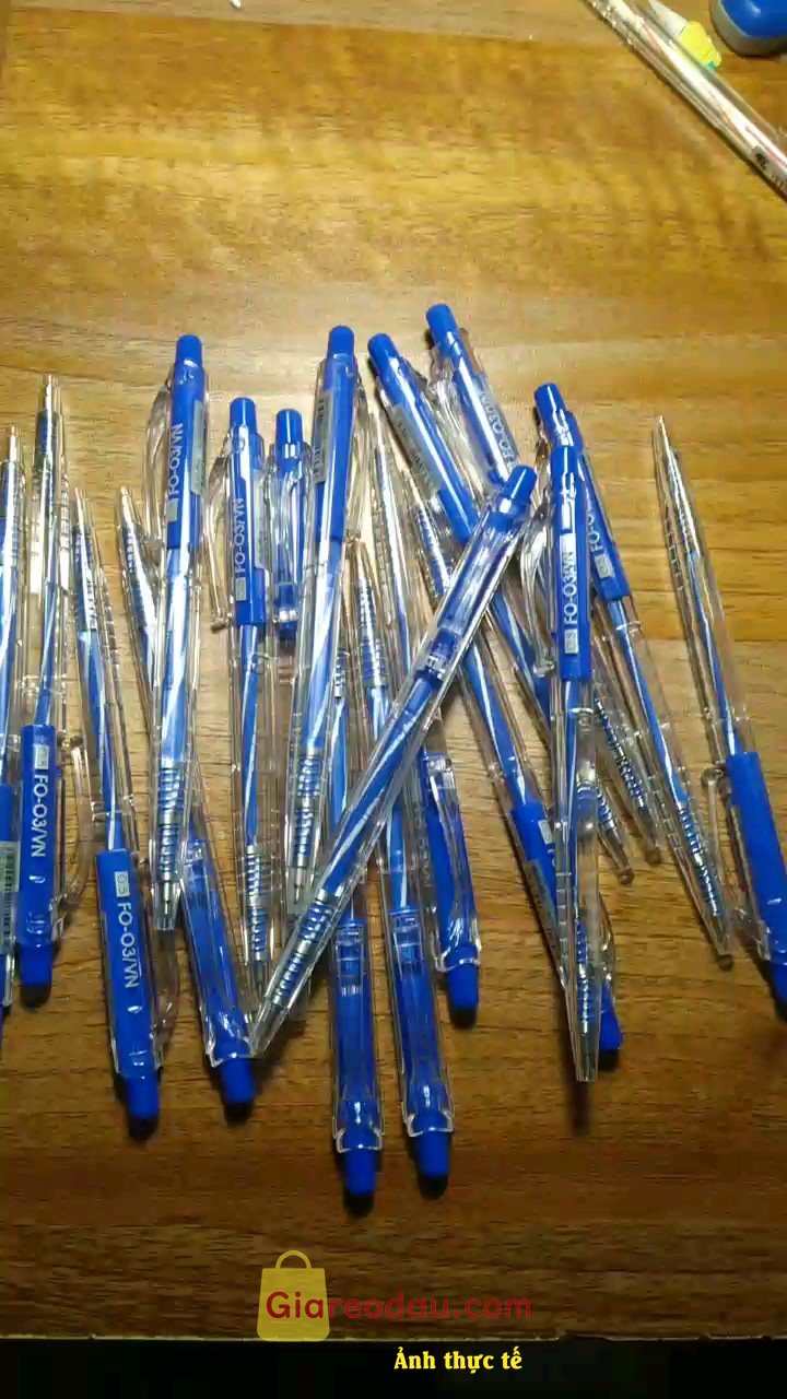 Giảm giá [Mã giảm 35%] Bút bi Thiên Long FO-03 ngòi 0.5mm - tiết diện tam giác. Giao hàng nhanh, đóng gói cẩn thận, giao đủ hàng. Chất lượng bút. 