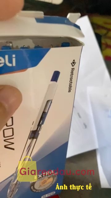 Giảm giá [Mã giảm 42%] Bút gel mực nước văn phòng 0.5mm Deli ba màu xanh đen đỏ nhanh khô viết đều trơn tru lâu hết mực chất lượng cao A116. Bút đẹp. Giao đầy đủ số lượng. Căn sale mua dc giá hời. Có điều. 