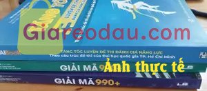 Giảm giá [Mã giảm 22%] Combo Sách Tăng tốc luyện đề và Giải mã 990+ Tổng ôn kiến thức bài thi đánh giá năng lực ĐHQG HCM. Sách đóng gói kỹ càng. Sách mới, đẹp. Thiết kế bắt mắt.. Hàng. 