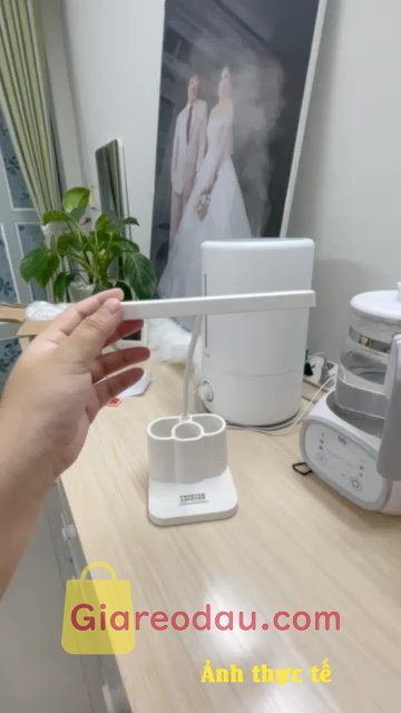 Giảm giá [Mã giảm 51%] Đèn Học LED JYoohome Để Bàn Làm Việc Đọc Sách Pin Tích Điện Chống Cận Thị 3 Màu Ánh Sáng Cảm Ứng Thông Minh. Rất ưng nha , đèn nhay cảm ứng , thiết kế nhỏ gọn tiện lợi,. 