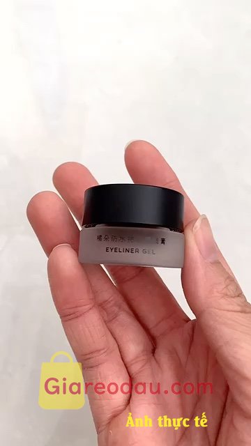 Giảm giá [Mã giảm 15%] Kẻ mắt dạng gel Judydoll lâu trôi bền màu 3g. Màu tự nhiên, bám rất dai, đi cả ngày về không hề bị lem nhem,. 
