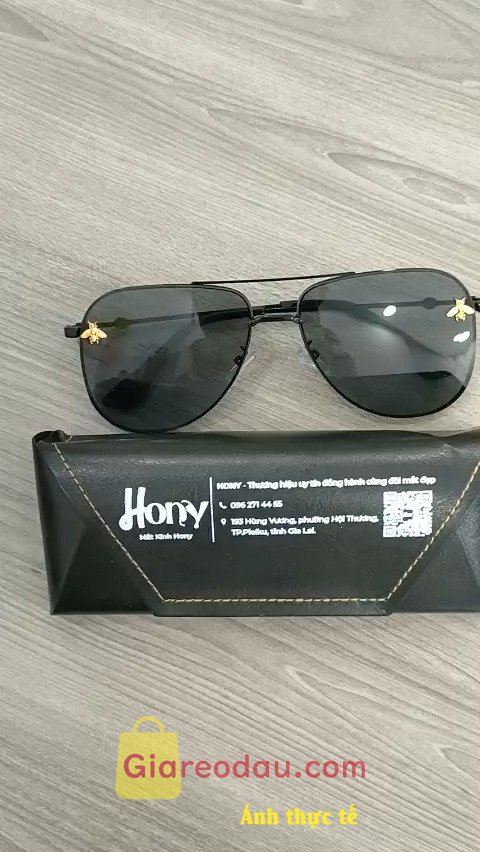 Giảm giá [Mã giảm 80%] Kính mát Nữ thời trang Hony - tròng kính đính hoa văn độc đáo. hàng đẹp giao hàng nhanh đóng gói chắc chắn mua vào đợt sale nên. 