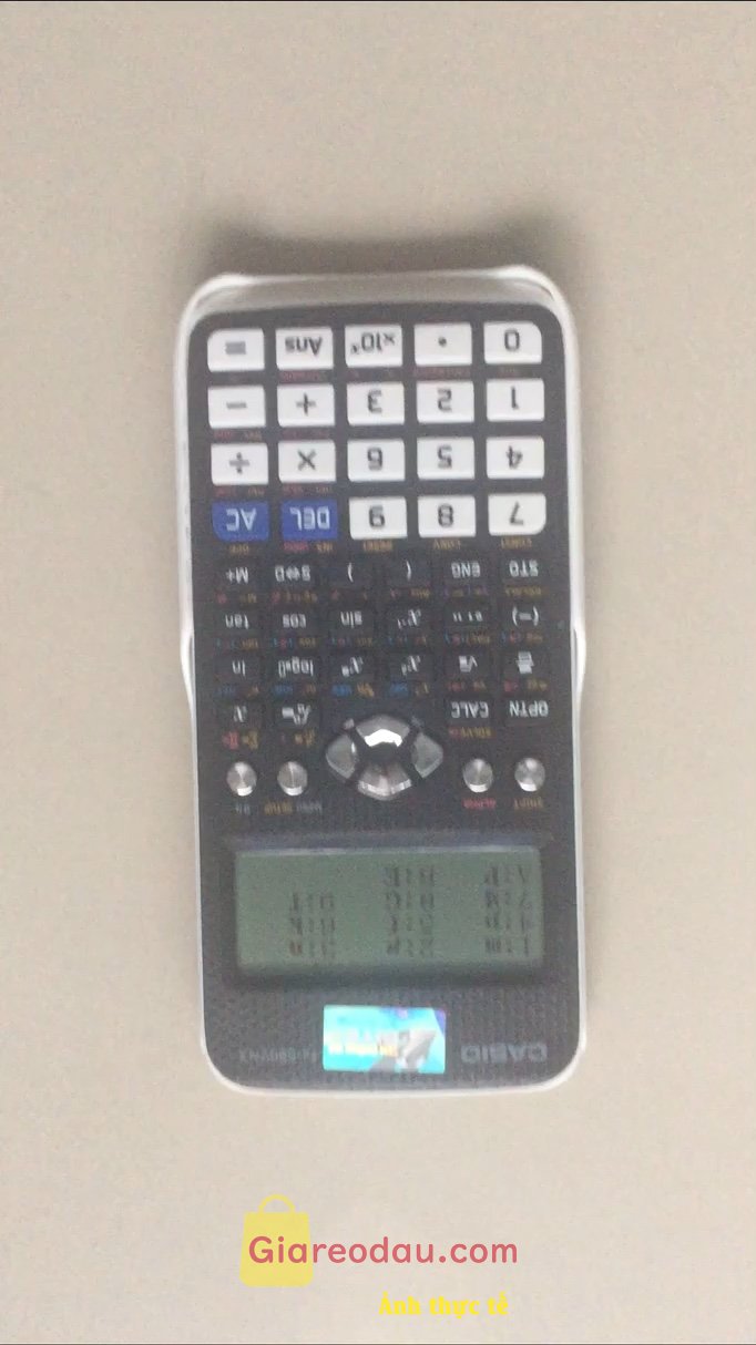 Giảm giá Máy tính Casio 580VNX, máy tính Casio 580 VNX, máy tính 580 VNX, máy tính cầm tay 580, máy tính học sinh.. Sản phẩm đóng gói kỹ càng , đã test thấy hoạt động tốt , sẽ. 