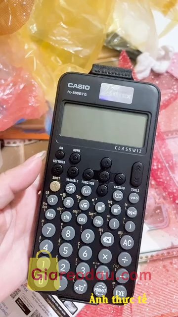 Giảm giá [Mã giảm 5%] Máy tính Casio FX-880 BTG (Casio 880) Đủ màu- QR Code - B/h 7 năm - N/k Bitex. Giao hàng nhanh, shipper nhiệt tình, shop đóng gói hàng cẩn thận, máy. 