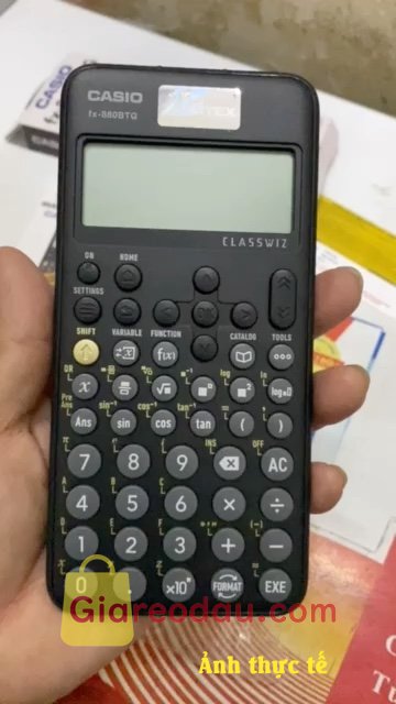 Giảm giá [Mã giảm 30%] Máy Tính Casio FX 880 BTG ClassWiz Chính Hãng 100% (Bảo Hành 7 Năm). Hàng chính hãng, mới nguyên hộp, đủ tem phiếu bảo hành. Shop đóng. 