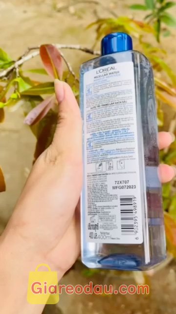 Giảm giá [Mã giảm 22%] [Nhập CPD33199K giảm 10% đơn từ 199K] Nước tẩy trang và làm sạch sâu 3-in-1 L'Oreal Paris  Micellar Water 400ml. Nước tẩy trang L'Oreal có công dụng chính là làm sạch da, loại bỏ. 