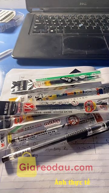 Giảm giá [Mã giảm 40%] Ruột bút bi nước M&G G-5 màu đen ngòi 0.5mm dùng thay thế. Hàng giao nhanh shop tư vấn thân thiện hàng tốt đóng gói kĩ càng k. 