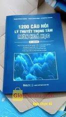 Giảm giá Sách 1200 câu hỏi lý thuyết trọng tâm môn Hoá học ôn thi THPT và luyện thi đánh giá năng lực 2024 | Vn Book. Sách đúng như hình, in nét, giống như mua ở moon nói chung ok cho shop. 