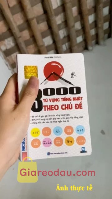 Giảm giá Sách 3000 Từ Vựng Tiếng Nhật Theo Chủ Đề. Ưng nắm nha mn ơi . Thiết kế nhỏ gọn dễ dàng mang đi mọi nơi .. 