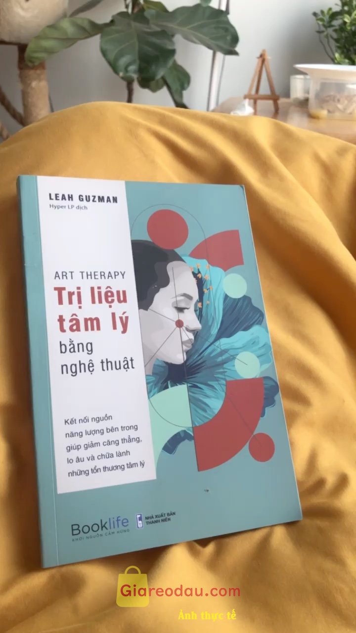 Giảm giá [Mã giảm 27%] Sách Art Therapy Trị liệu tâm lý bằng nghệ thuật. Sách được gói kỹ gửi đến cẩn thận, sạch đẹp. Cảm ơn shop. 