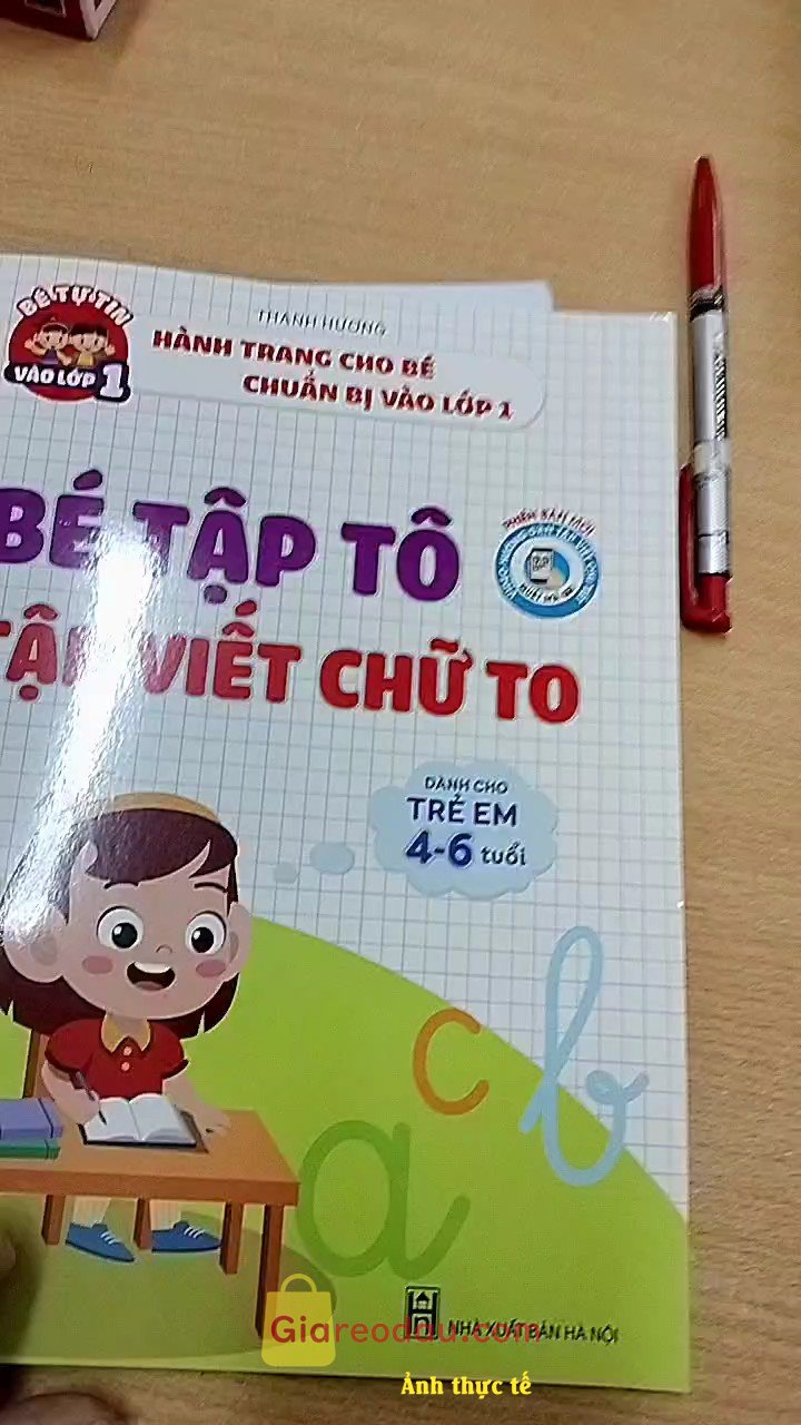 Giảm giá [Mã giảm 45%] Sách Bé Tập Tô Tập Viết Chữ To Dành cho trẻ từ 4-6 tuổi. Người bán chuẩn bị hàng nhanh, vở đẹp lắm, hi vọng sẽ giúp các. 