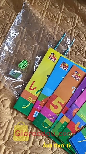 Giảm giá [Mã giảm 46%] Sách- Bộ 18 Quyển Vở Tập Tô Chữ Luyện Viết Phát Triển IQ Cho Bé Tặng Kèm 2 Bút Chì+ Gọt+ Tẩy. Đóng gói tốt giao hàng nhanh đủ số lượng được tặng thêm cả. 