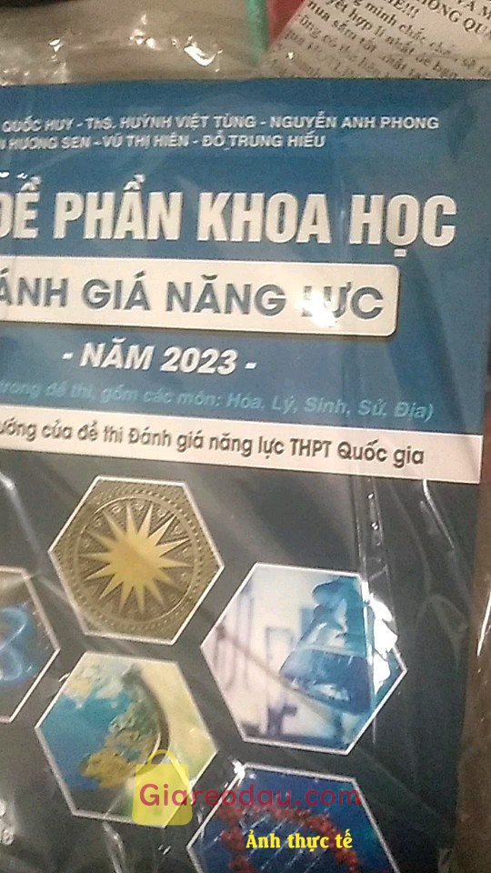 Giảm giá [Mã giảm 5%] Sách Bộ đề phần khoa học đánh giá năng lực (ĐHQGHN 2023 ). . 
