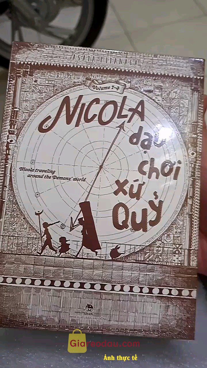 Giảm giá [Mã giảm 3%] Sách Boxset Nicola Dạo Chơi Xứ Quỷ (Bộ 4 Tập) - Tặng Kèm 2 Thẻ Nhân Vật. tốt và giao nhanh. cám ơn shop nhiều lắm ạ. sẽ mua lại nếu có dịp.. 