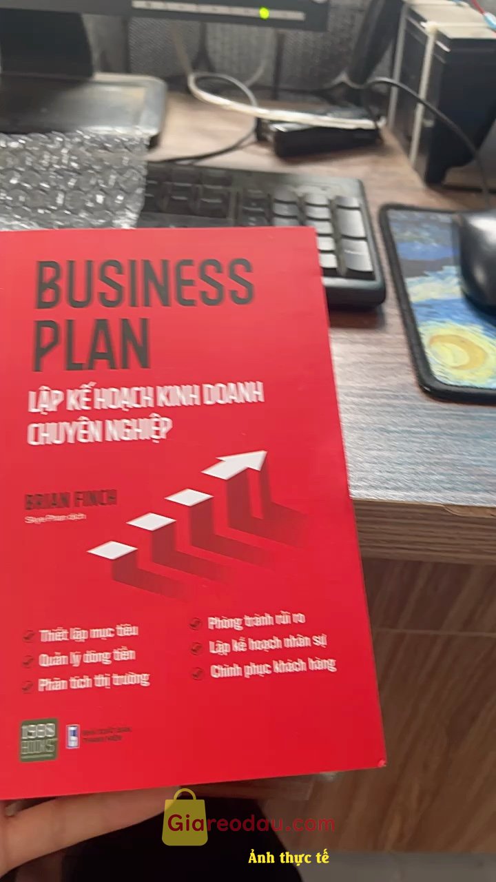 Giảm giá [Mã giảm 27%] Sách Business Plan – Lập Kế Hoạch Kinh Doanh Chuyên Nghiệp. Mẫu mã sách đẹp, mới đúng với mô tả.. nhận hàng rất ưng ý.. 