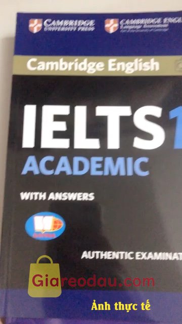 Giảm giá [Mã giảm 5%] Sách Cambridge IELTS 12 Academic With Answers (Savina). Mình chưa làm nhưng sách chất lượng, đóng gói kĩ và bên FAHASA giao. 