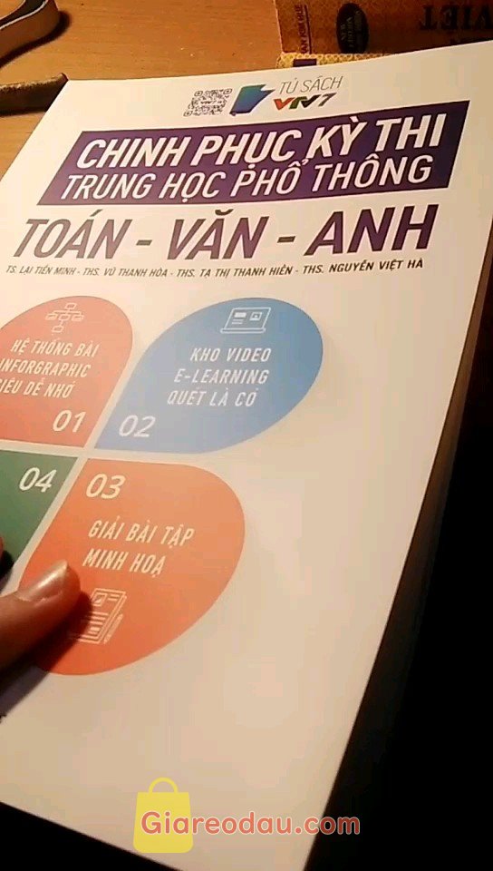 Giảm giá [Mã giảm 20%] Sách Chinh Phục Kỳ Thi THPT Quốc Gia Toán Văn Anh Lớp 12 Ôn Thi THPT Cấp Tốc. Sản phẩm rất đẹp nhé mọi người nên mua để học và luyện tập. 