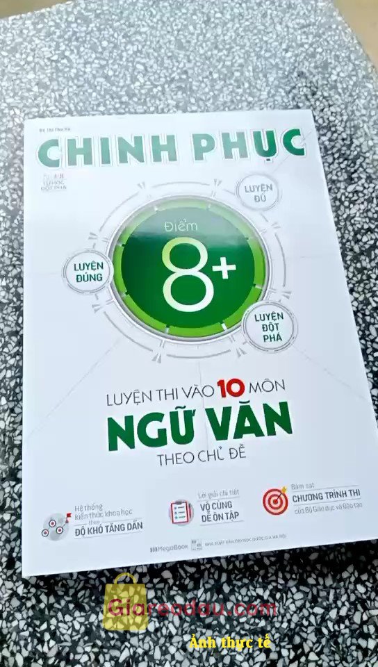 Giảm giá [Mã giảm 25%] Sách Chinh phục luyện thi vào 10 môn Ngữ Văn theo chủ đề. Sách trang trí rất đẹp , dễ hiểu , tóm gọn . Có dịp sẽ tiếp. 