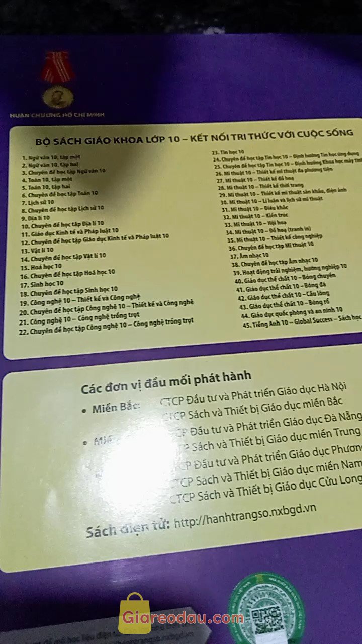 Giảm giá Sách Chuyên đề học tập vật lí 10 - Kết nối tri thức với cuộc sống. Giao hàng nhanh, shop tư vấn nhiệt tình vui vẻ, shipper thân thiện, sách. 