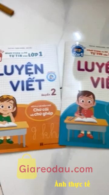 Giảm giá [Mã giảm 25%] Sách Combo 3 Quyển Luyện Viết Hành Trang Cho Bé Tự Tin Vào Lớp 1 NSTO. Sp  shop giao quá nhanh , Không ngờ nhanh vậy . Có 1 ngày đã nhận đc. 
