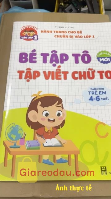 Giảm giá [Mã giảm 38%] Sách Combo Bé Tập Tô - Viết Chữ To Và Bút Chì Hành Trang Cho Bé Chuẩn Bị Vào Lớp 1. Shopp giao hàng nhanh chóng, đóng hàng khá là hài lòng! giáo đủ những. 