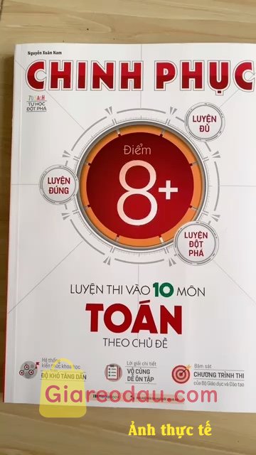Giảm giá [Mã giảm 27%] Sách Combo Chinh phục luyện thi vào 10 Toán Văn Anh theo chủ đề. Sánh đẹp , thiết kế độc đáo ,giá rẻ , giao hành nhanh , lên mua,. 