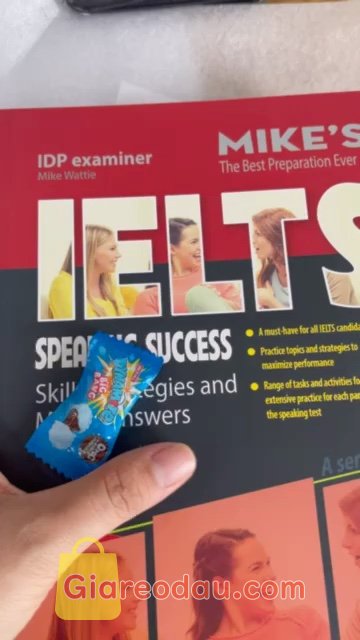 Giảm giá [Mã giảm 28%] Sách Combo IELTS Mike's (Writing, Reading, Speaking, Listening) - Học Kèm App Online. Sách cô đọng, dễ hiểu. Shop chuẩn bị và giao hàng nhanh, gói hàng. 