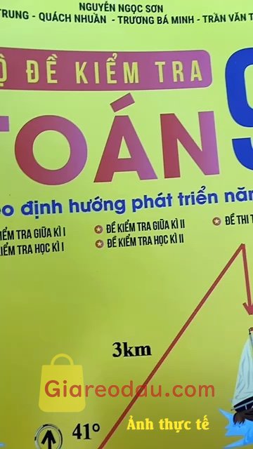 Giảm giá [Mã giảm 20%] Sách Combo Luyện đề Toán mục tiêu 9+ (Bộ đề Toán 9 + Chuyên đề Bất đẳng thức) kỳ thi vào lớp 10 THPT. Sản phẩm chất lượng khá tốt. Shop đóng hàng cẩn thận nhưng giao. 