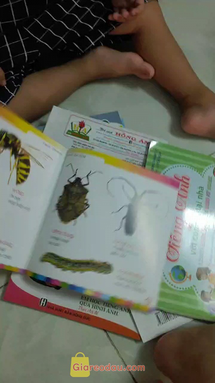 Giảm giá [Mã giảm 35%] SÁCH - Em Học Tiếng Anh Qua Hình Ảnh - Đồ chơi cho bé. Shop giao nhanh, đóng hàng ok. Mình đặt 9 cuốn mà shop giao nhầm thành. 