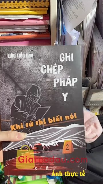 Giảm giá [Mã giảm 27%] Sách Ghi Chép Pháp Y Tập 2 Khi Tử Thi Biết Nói. Sản phẩm tốt, chất lượng, giá tiền phù hợp,shop dễ thương trả. 