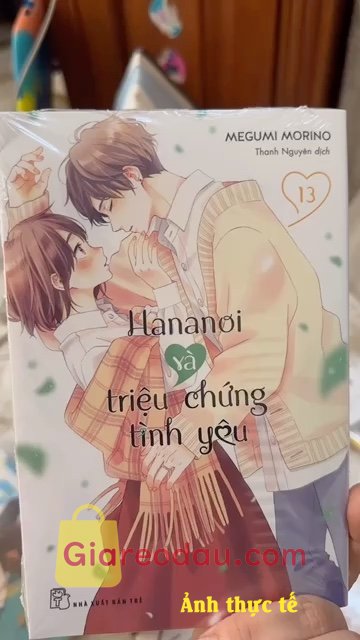 Giảm giá [Mã giảm 3%] Sách Hananoi Và Triệu Chứng Tình Yêu - Tập 13. Đóng gói kỹ giao hàng nhanh giám giảm ổn áp, chuẩn bị hàng đầy. 