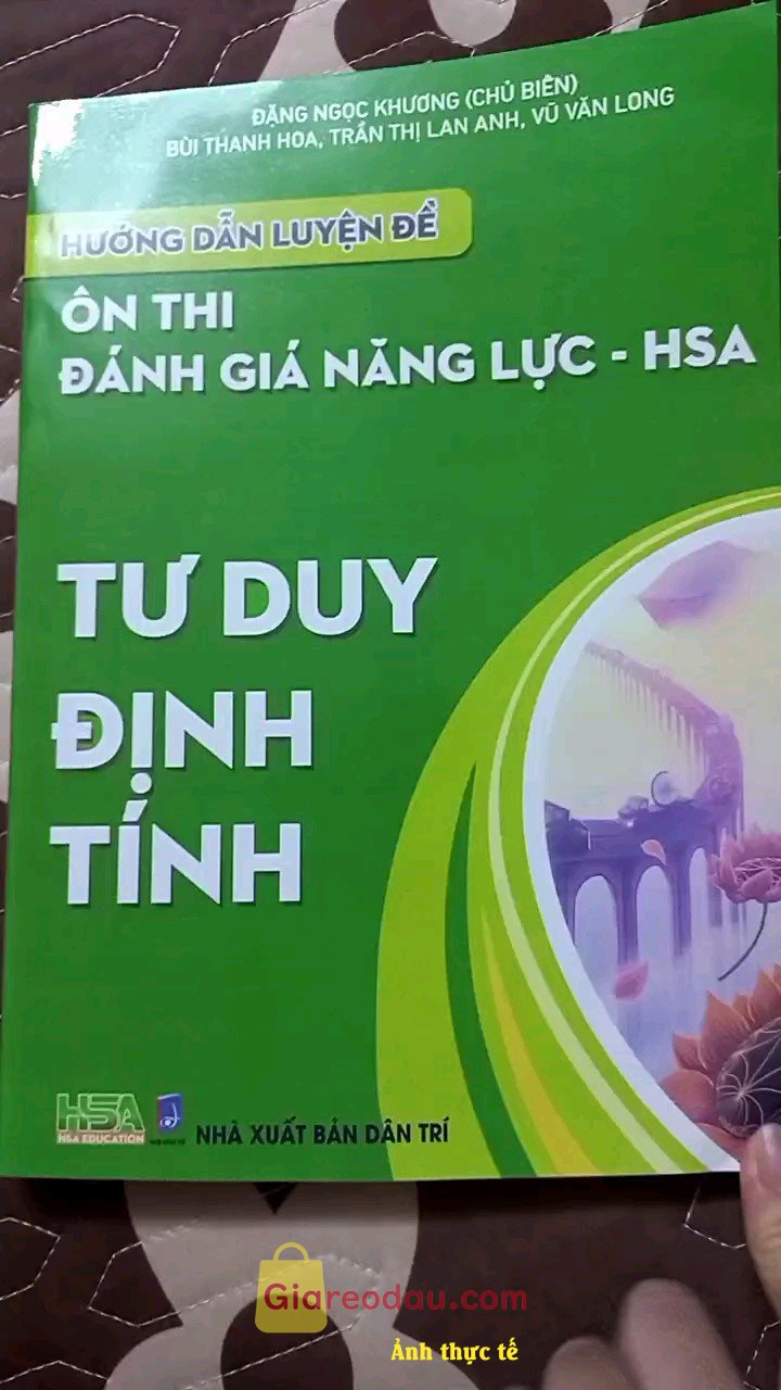 Giảm giá Sách Hướng dẫn luyện đề ôn thi Đánh giá năng lực Phần Định tính. giao hàng nhanh, sách mới. shop giao hàng nhanh, 2 ngày đã được nhận,. 