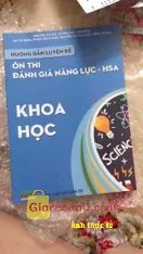 Giảm giá Sách Hướng dẫn luyện đề ôn thi Đánh giá năng lực Phần Khoa học. Sách đẹp, bọc cẩn thận, giao hành nhanh. 9,9 điểm. Sách y như hình. 